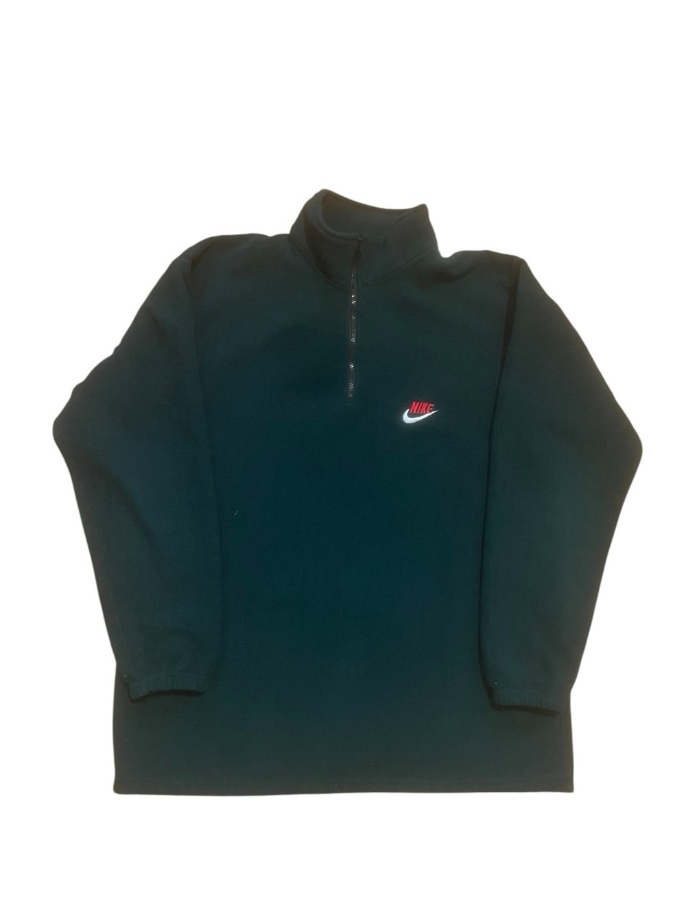 Nike Vintage 90's Embroidered 1/4 Zip Men
Fleece Sweater Sz XL